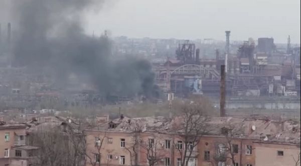 俄乌围绕亚速钢铁厂交火再起
