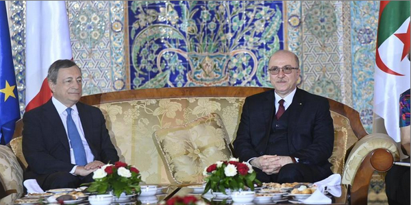 意大利总理德拉吉访问阿尔及利亚 双方签署多项合作协议
