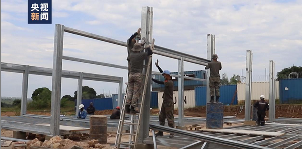 中国赴刚果（金）维和工兵分队完成约旦维和警察部队营地建设任务