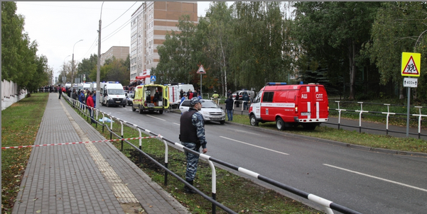 俄罗斯校园枪击事件遇害人数升至15人