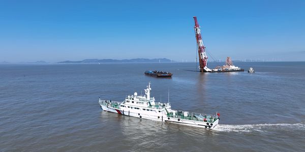 浙江省最大规模海上风电项目开工