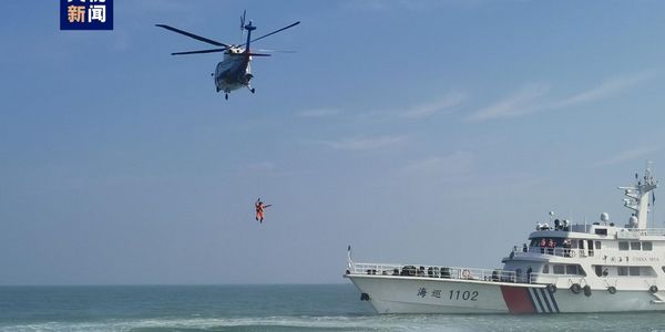 2023年春运前海上搜救综合应急演练在琼州海峡举行