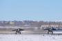 -20℃！歼击轰炸机穿越山谷，低空飞行